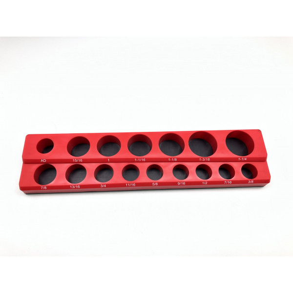 1/2 in. Drive SAE Magnetic Socket Holder (16-Piece)