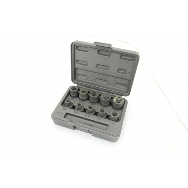 10 pc 1/2″ dr Twist Socket Nut Extractors