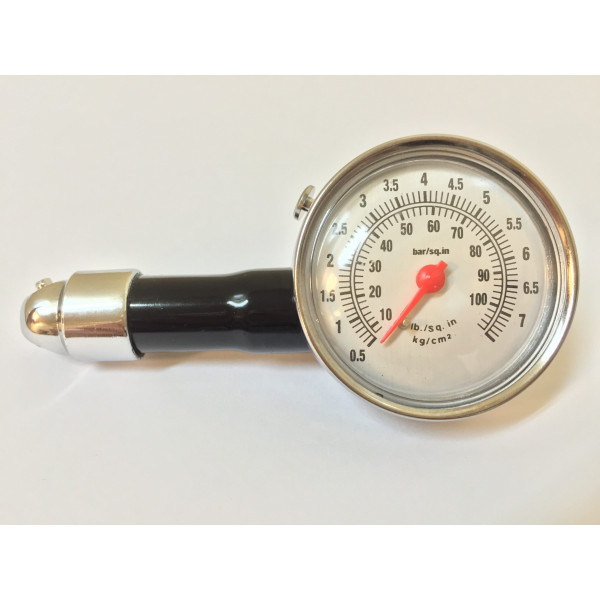 10 to 100 PSI Diaphragm Tire Pressure Gauge