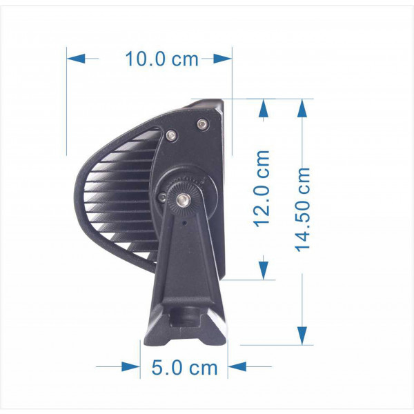 13 in 3 Row LED Light Bar