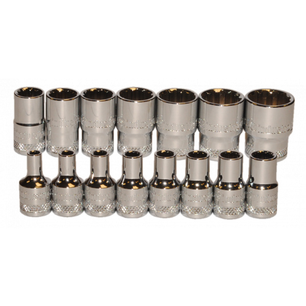 15pc 1/4 DR Indo Socket Set