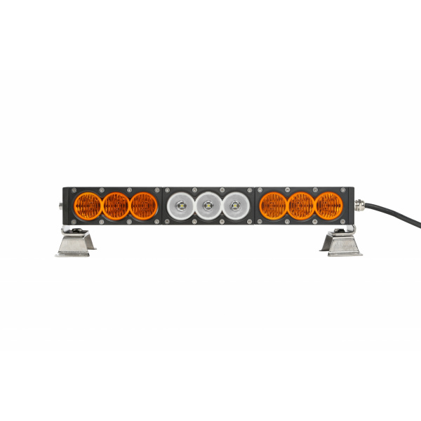16 in. Amber/White LED Light Bar