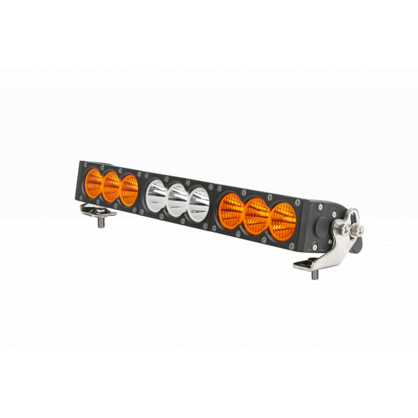 16 in. Amber/White LED Light Bar
