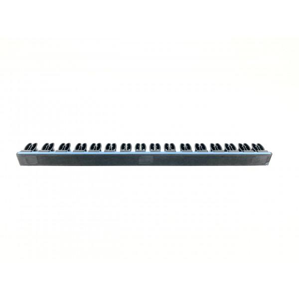 18 in. Magnetic Aluminum Tool Holder with 16 Clips