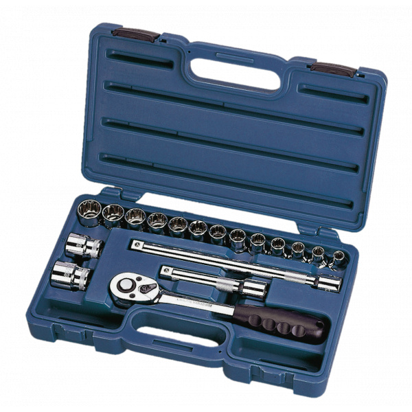 18pc 1/2 DR Indo Socket Set