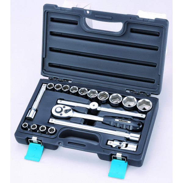 19pc 1/2″ DR Socket Set