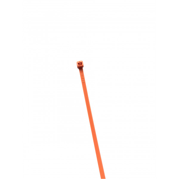 25 pc 8 in. Orange Cable Ties
