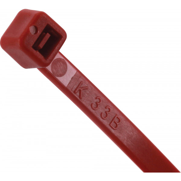 25 pc 8 in. Red Cable Ties
