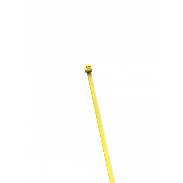 25 pc 8 in. Yellow Cable Ties