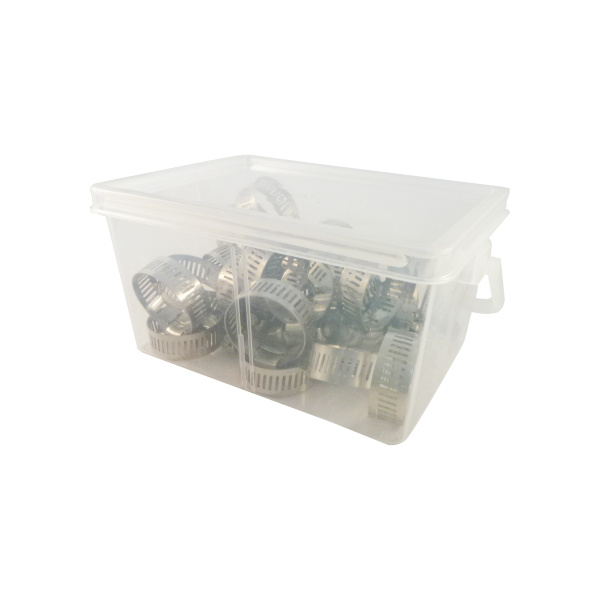 25 pk 1-1/4 in. Stainless Steel Hose Clamps
