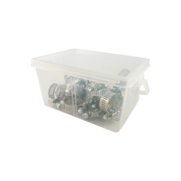 25 pk 1 in. Stainless Steel Hose Clamps