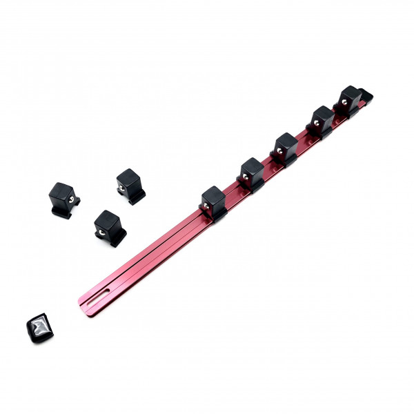 3/4 in Drive 8pc Aluminum Socket Holder