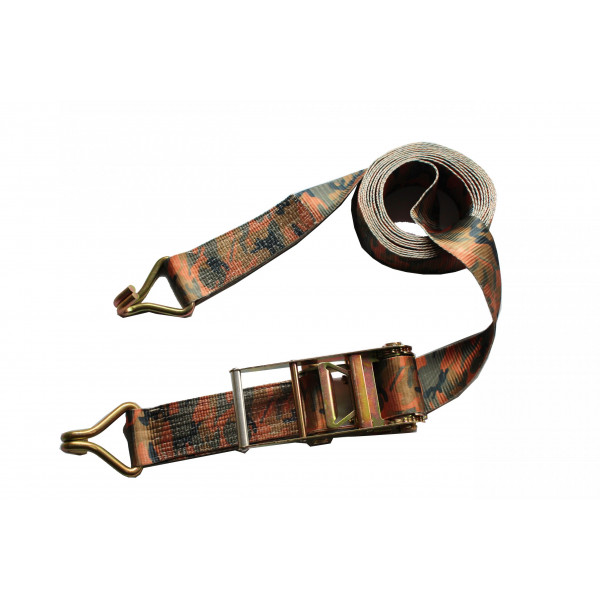 3 in. x 27 ft Camo Ratchet Tie Down