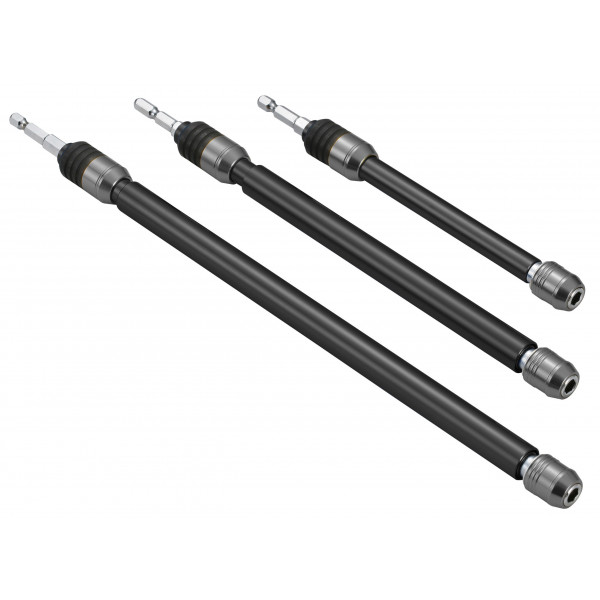 3 Step Extendable Bit Holder, 3 pc Set