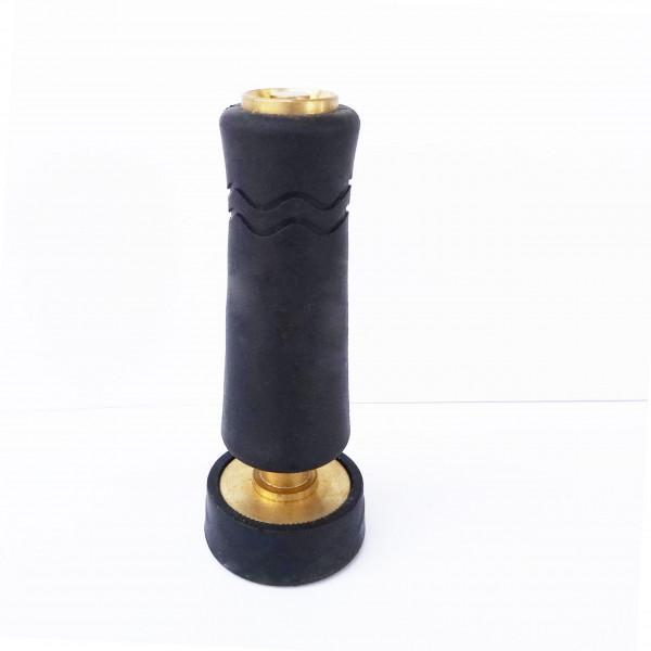 4 in. Adjustable Brass/Rubber Nozzle