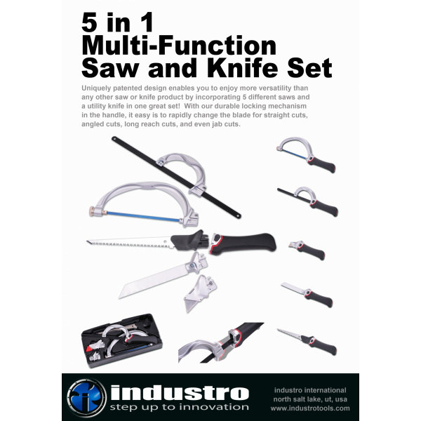 5 in 1 Multi-Function Saw & Knife Set