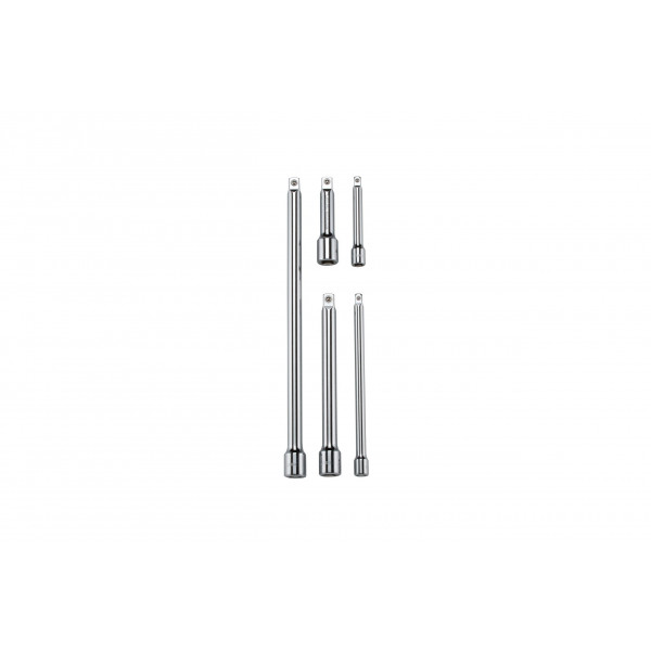 5 pc 1/4 and 3/8 in. dr Extension Bar Set