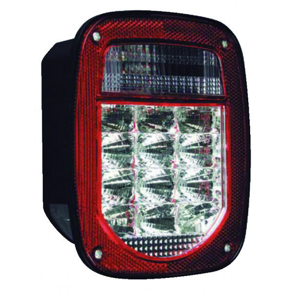 6-3/4 in. Universal Clear Stop/Turn/Tail Combo LED Light
