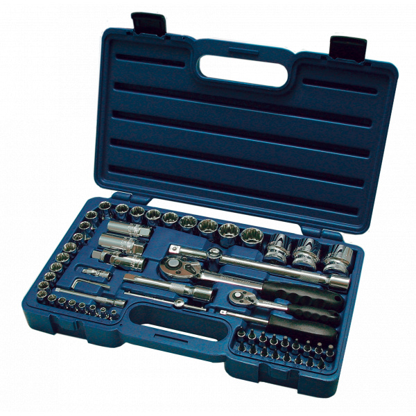 60pc 1/4, 1/2 DR Indo Socket Set