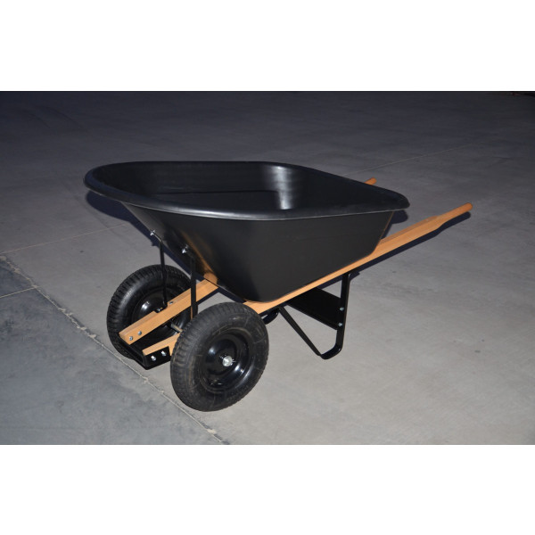 8.0 cu. Ft Poly Wheelbarrow