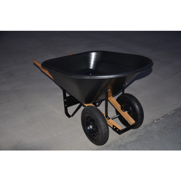 8.0 cu. Ft Poly Wheelbarrow