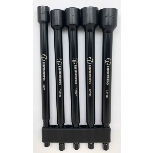 8 to 13 mm Metric Magnetic Power Nut Setter Set (5-Piece)