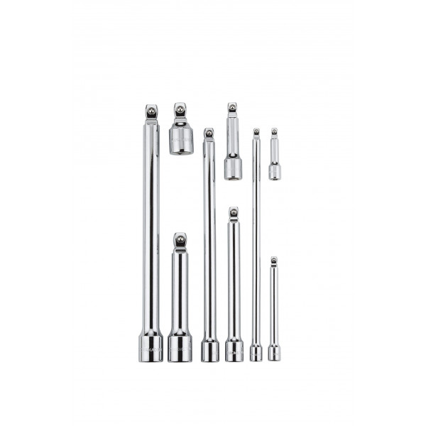 9 pc 2-Way Wobble Extension Bar Set