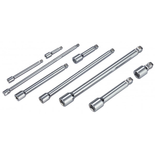 9 pc 2-Way Wobble Extension Bar Set