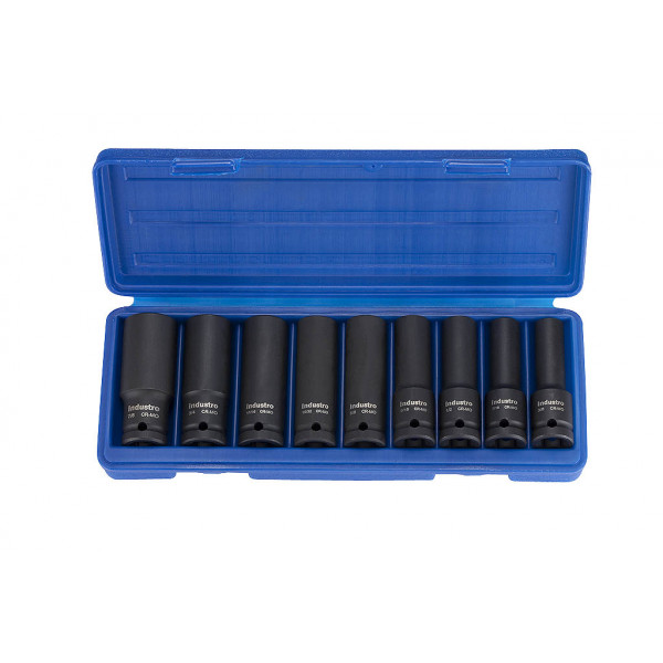 9pc 1/2” DR SAE Deep Impact Socket Set