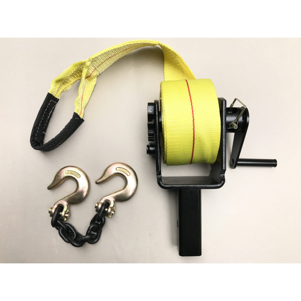 Hitch Mount Retractable Cargo Winch