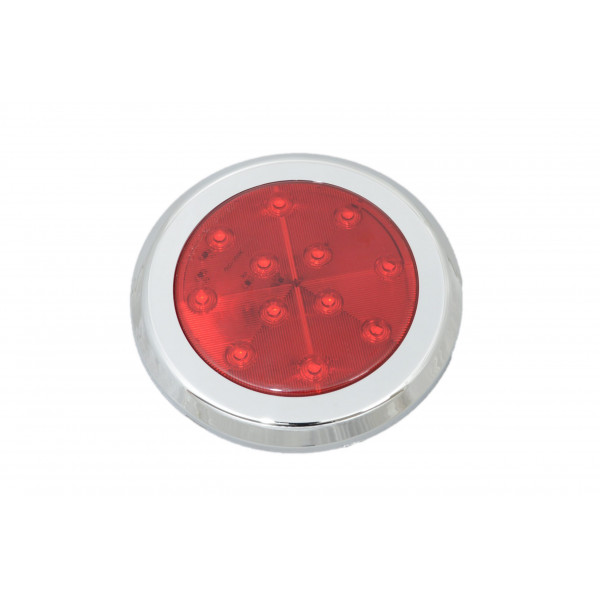 LED Amber Marker Light w/Bezel