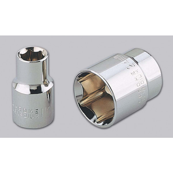 Mirror Finish 6pt Socket